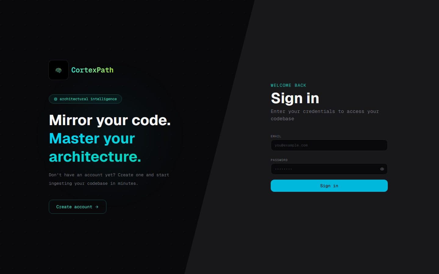 Unified sign-in and sign-up page (Better Auth)